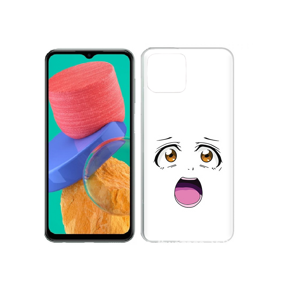 

Чехол MyPads Tocco для Samsung Galaxy M33 аниме лицо (PT227322.603.223), Прозрачный, Tocco