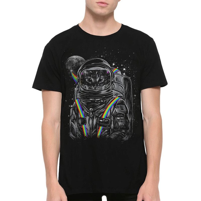 

Футболка мужская DreamShirts Studio Кот Космонавт 233-spacecat-2 черная XL, Черный, Кот Космонавт 233-spacecat-2