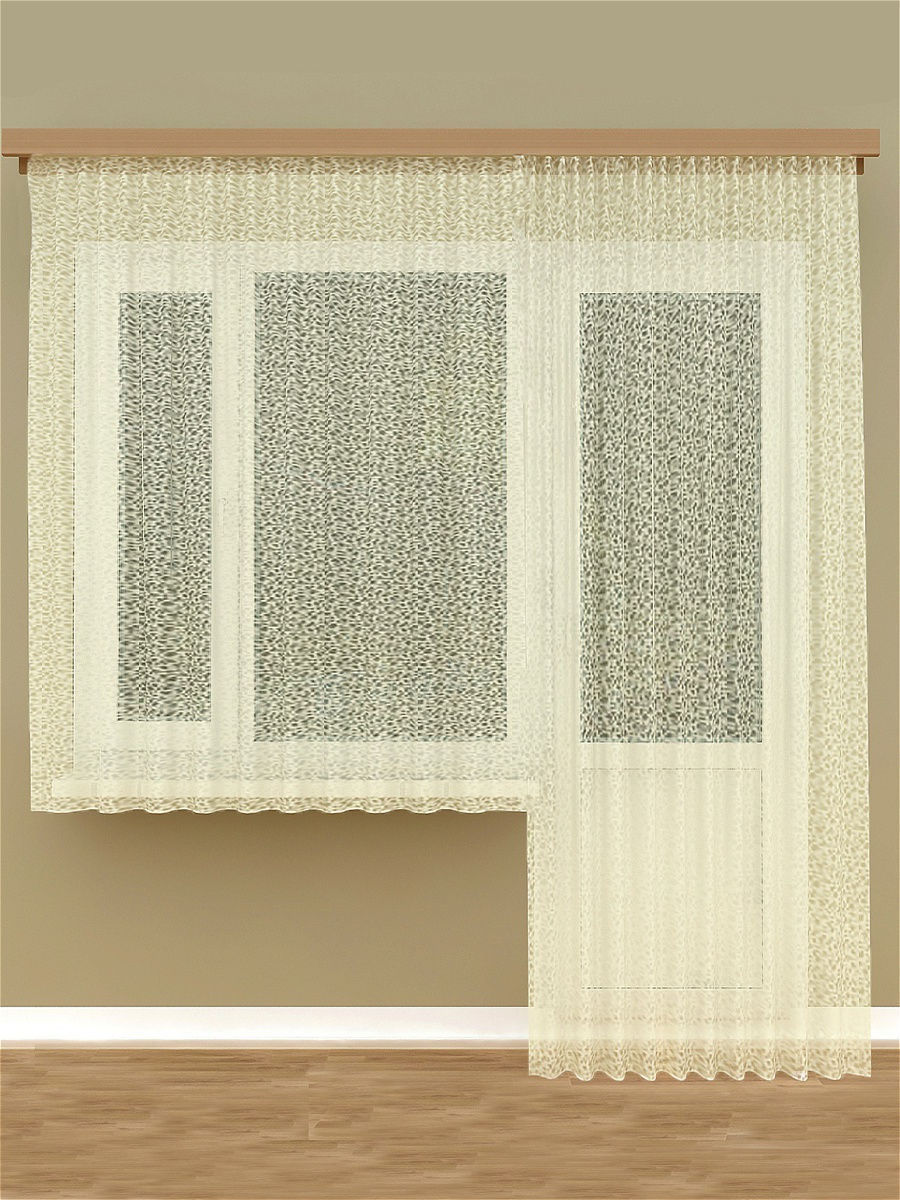 

Комплект тюль Паутинка 2 шт