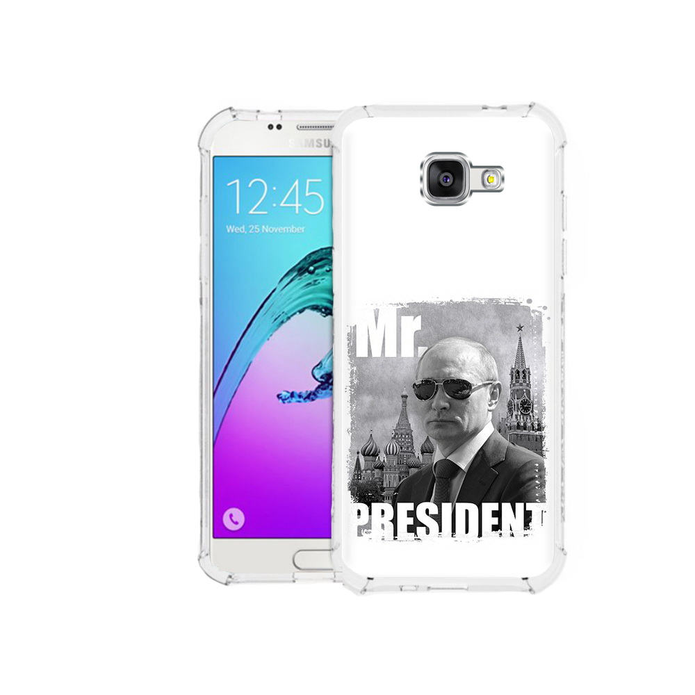 

Чехол MyPads Tocco для Samsung Galaxy A5 (2016) Путин (PT25252.581.141), Прозрачный, Tocco