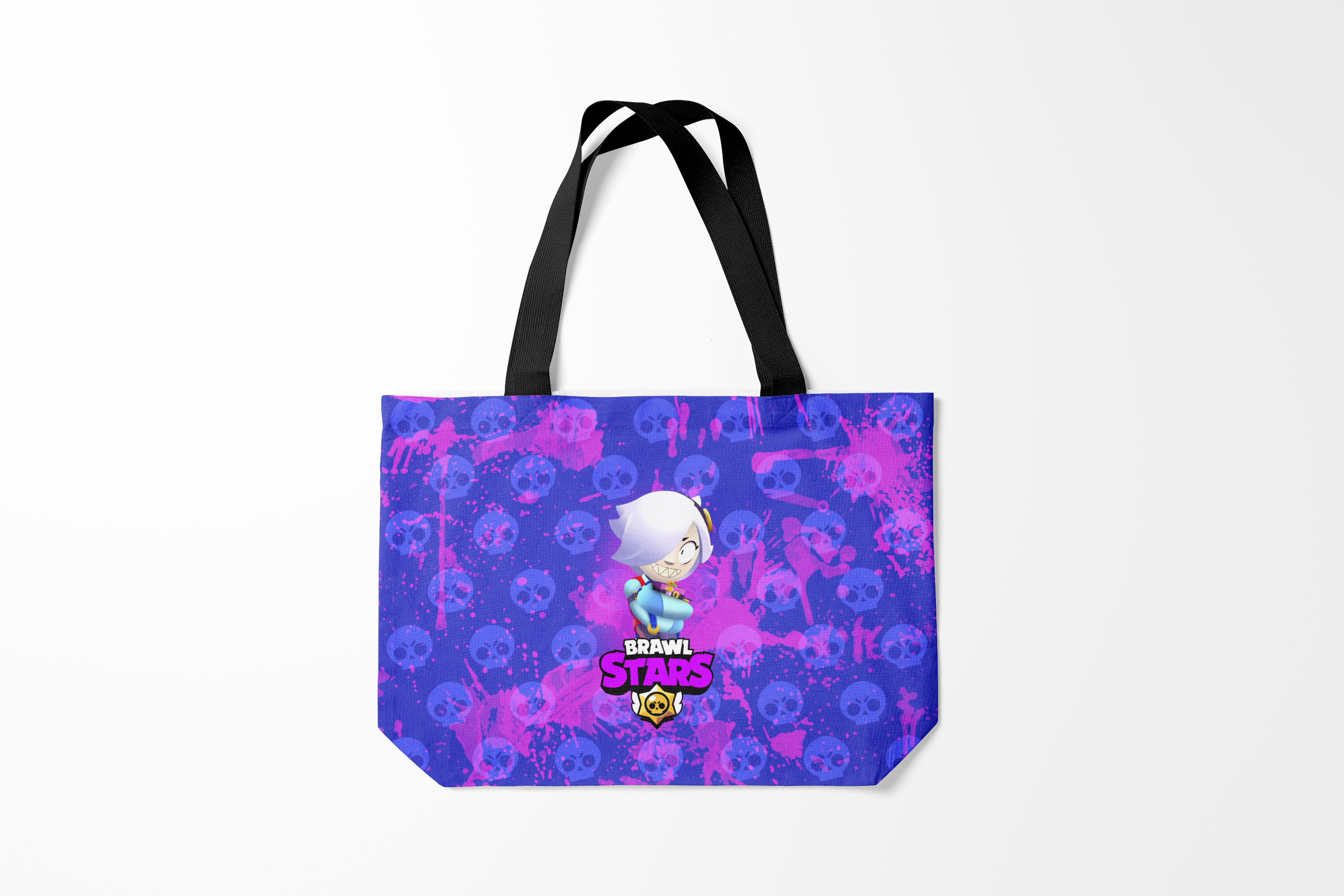 

Сумка шoппер унисекс Burnettie Brawl Stars Colette, синий, Brawl Stars Colette