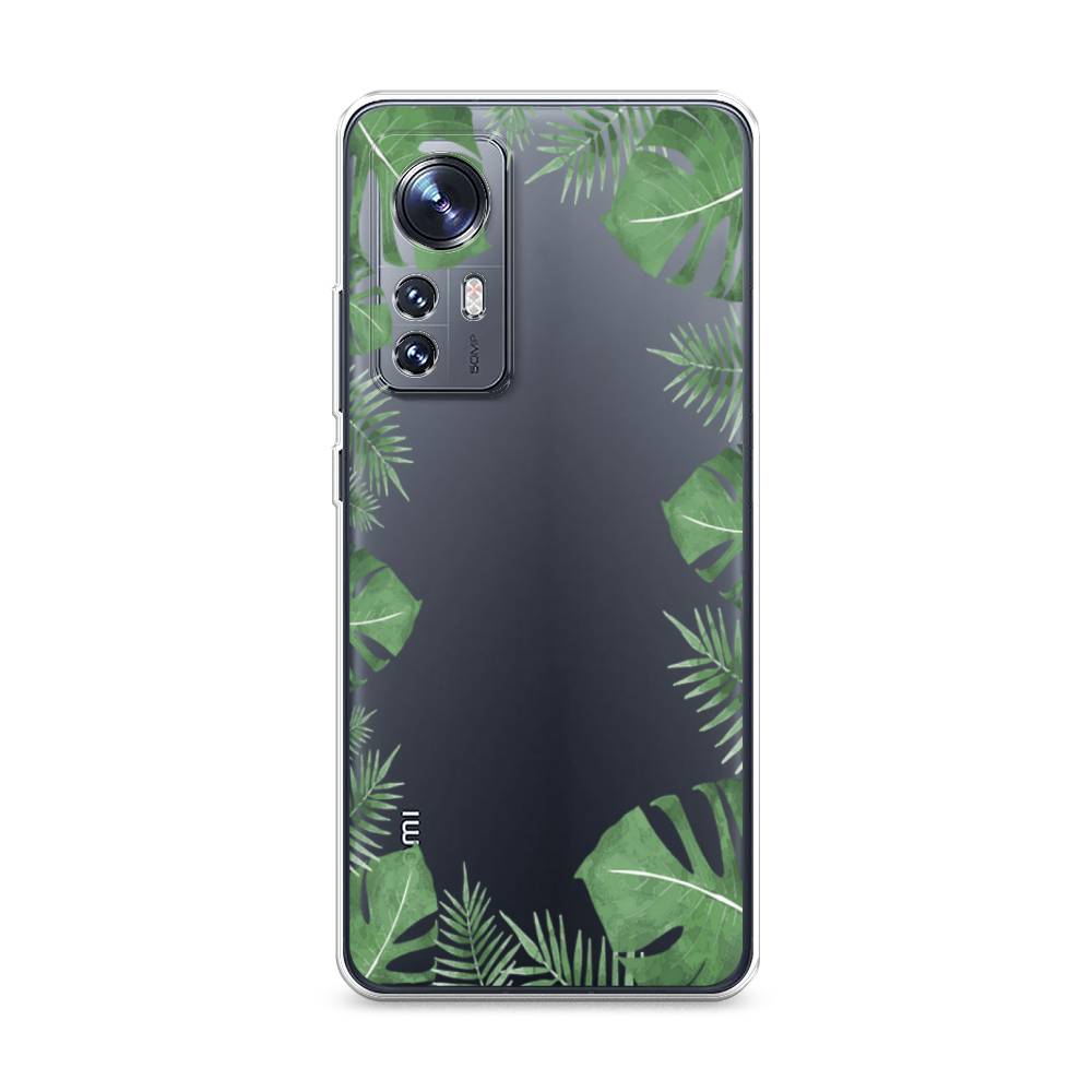 

Чехол Awog на Xiaomi 12S "Листья папоротника рамка", 316050-8