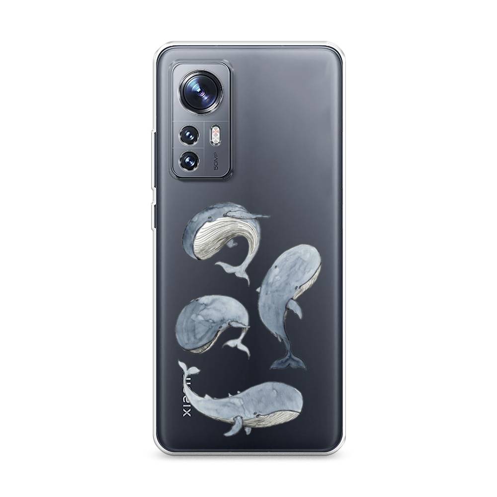 

Чехол Awog на Xiaomi 12S "Киты", 316050-1