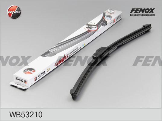 

Щётка стеклоочистителя FENOX 530мм 21 универсальная бескаркасная WB53210