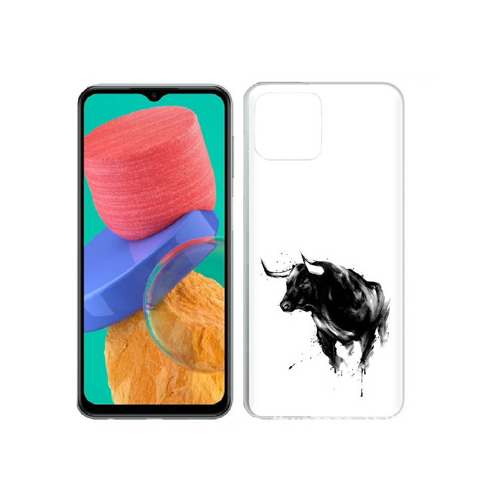 

Чехол MyPads Tocco для Samsung Galaxy M33 бык (PT227322.603.254), Прозрачный, Tocco