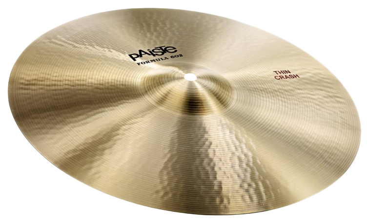 фото Тарелка для ударной установки paiste 0001041218 formula 602 thin crash 18''