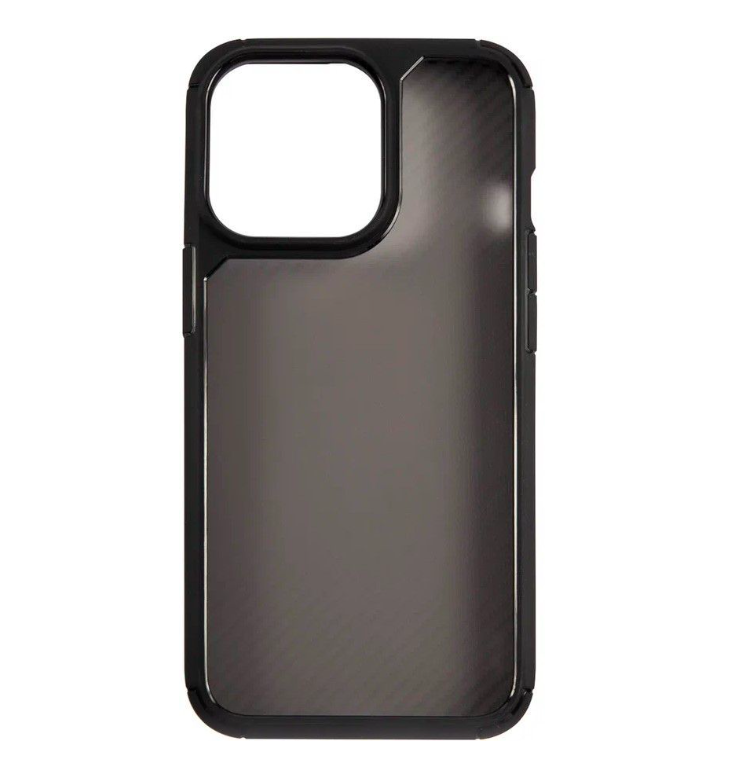 

Чехол накладка Carbon Design Usams US-BH774 для iPhone 13 Pro матовый черный (IP13PKJ01)