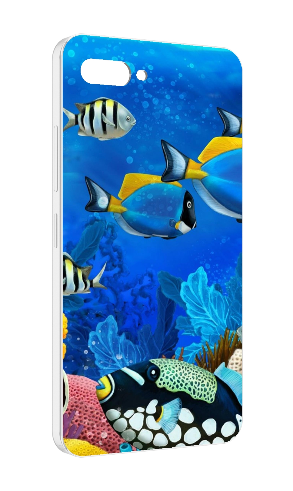 

Чехол MyPads Рыбки для ITEL A25 / ITEL A25 Pro / ITEL A35, Прозрачный, Tocco