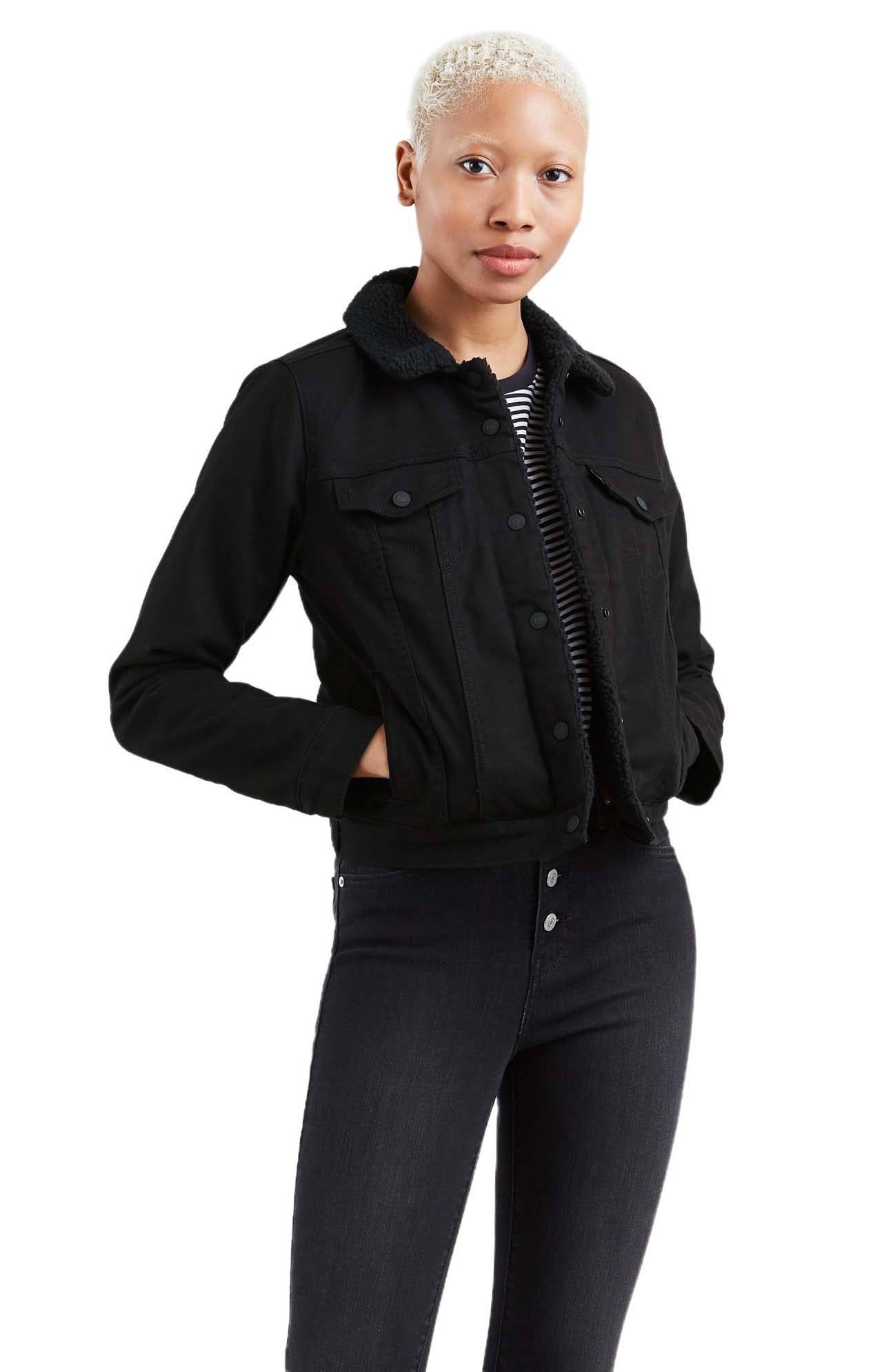 Джинсовая куртка женская Levi's 36136-0020 черная M