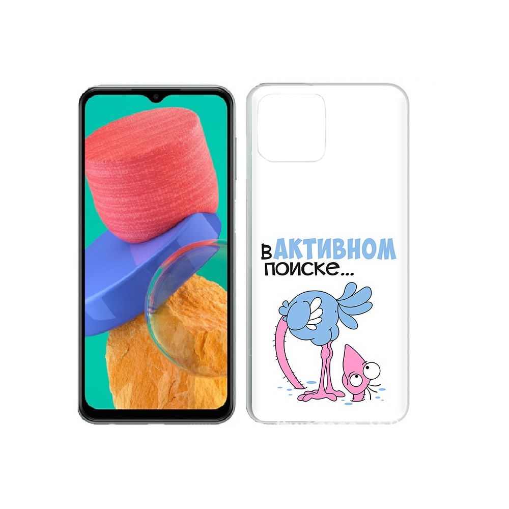 

Чехол MyPads Tocco для Samsung Galaxy M33 в активном поиске (PT227322.603.255), Прозрачный, Tocco