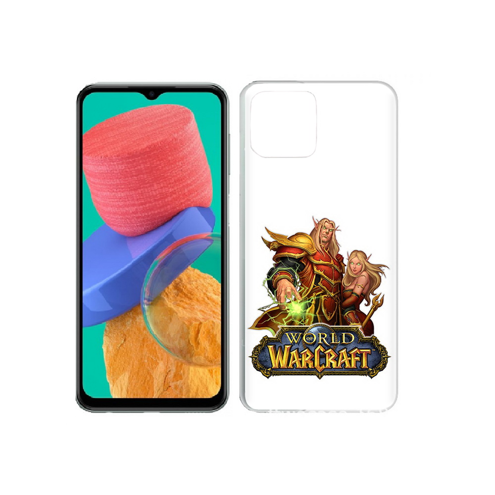 

Чехол MyPads Tocco для Samsung Galaxy M33 варкрафт2 (PT227322.603.256), Прозрачный, Tocco