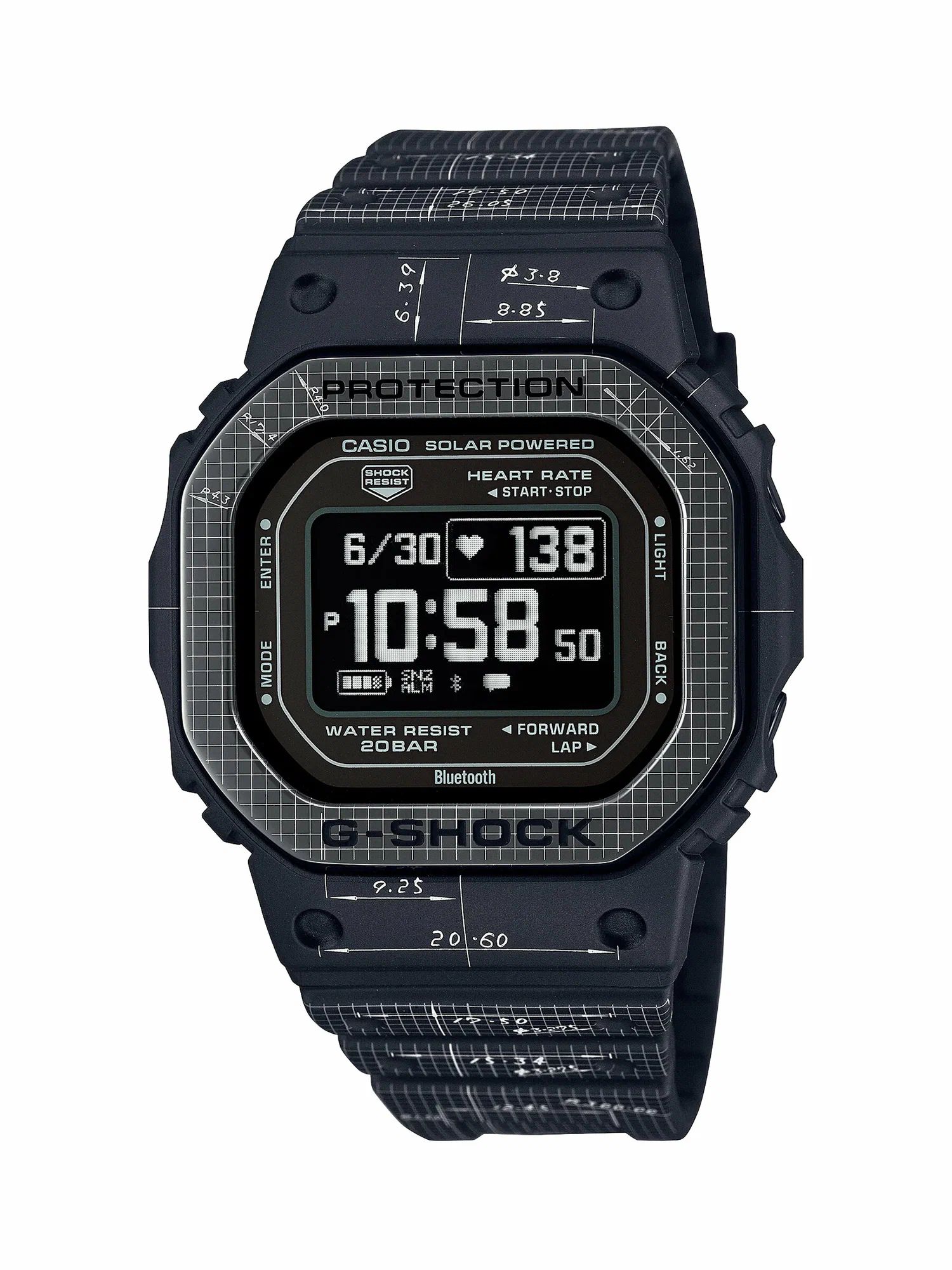 

Наручные часы мужские Casio DW-H5600EX-1, DW-H5600EX-1