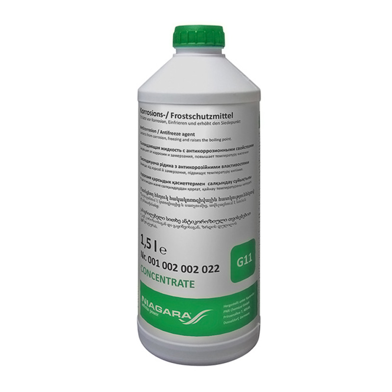 Жидкость Охлаждающая Антифриз Ниагара G11 (Зеленый