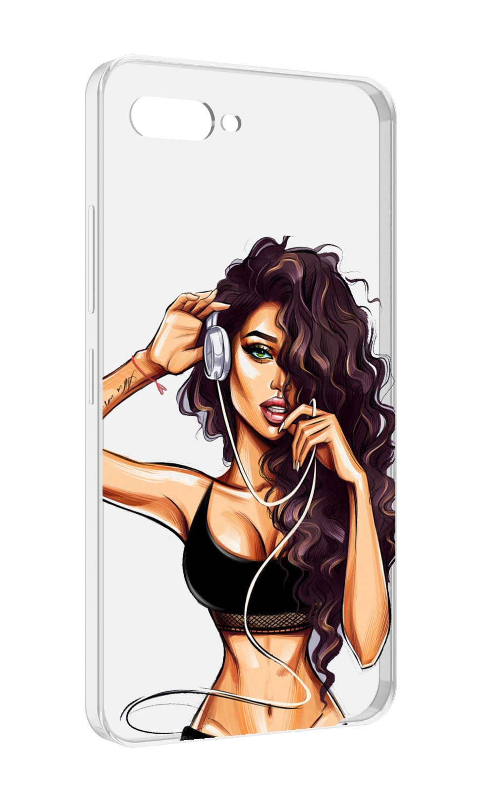 

Чехол MyPads Спортивная-девушка женский для ITEL A25 / ITEL A25 Pro / ITEL A35, Прозрачный, Tocco