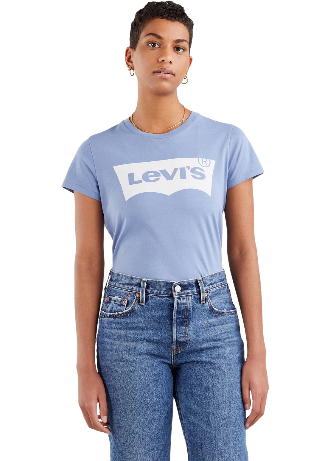 

Футболка женская Levi's 17369-1746 синяя S, 17369-1746