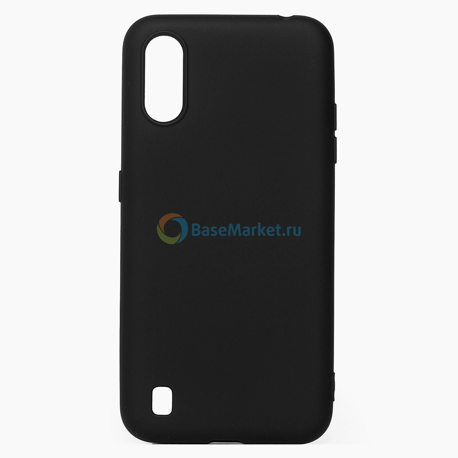 Чехол накладка Activ Full Original Design BaseMarket для Samsung A015F Galaxy A01 (черный)