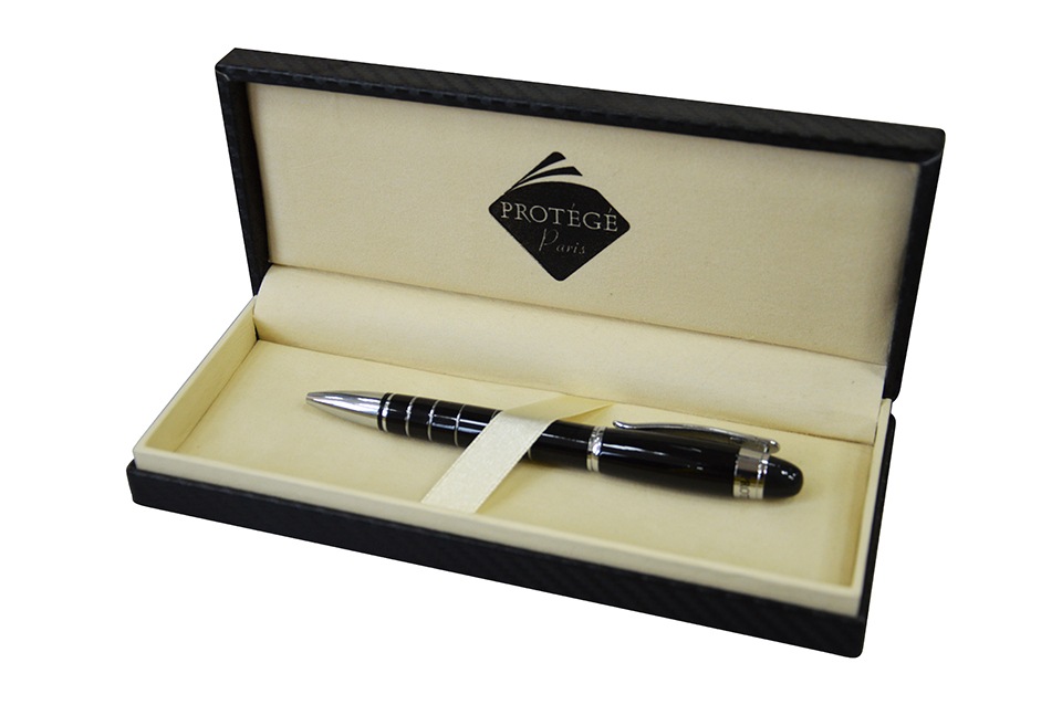 Ручка шариковая Protege 302-00-555202, черная, 1 шт.