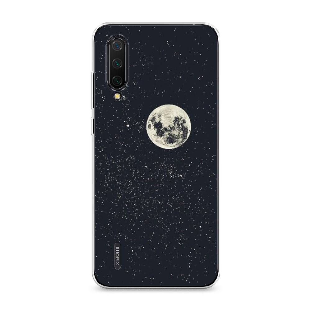 

Чехол на Xiaomi Mi 9 Lite"Полнолуние", Красный, 36750-2