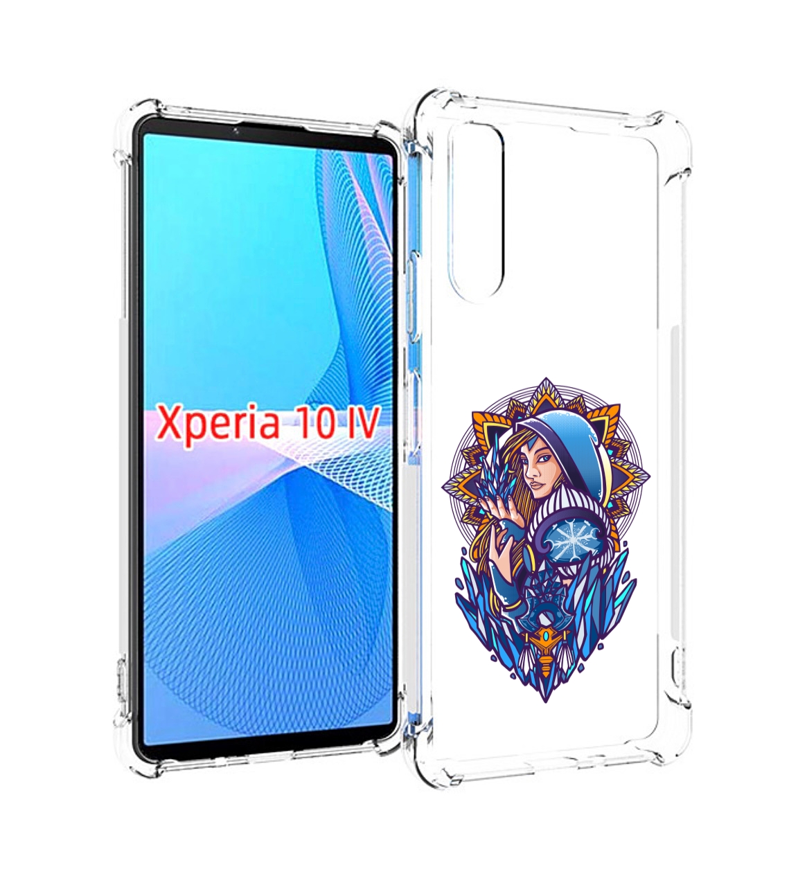 

Чехол MyPads кристал мейден дота 2 для Sony Xperia 10 IV (10-4), Прозрачный, Tocco