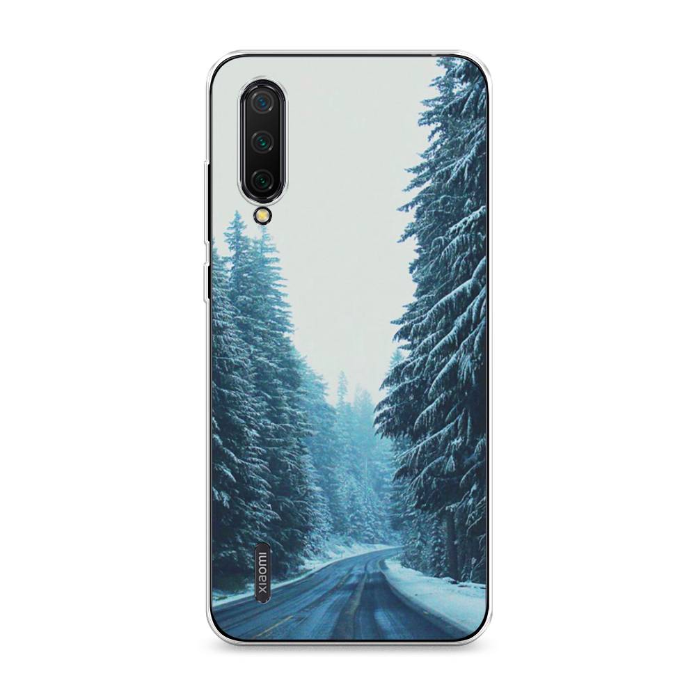 

Чехол на Xiaomi Mi 9 Lite"Зима 9", Бежевый;голубой;черный, 36750-2