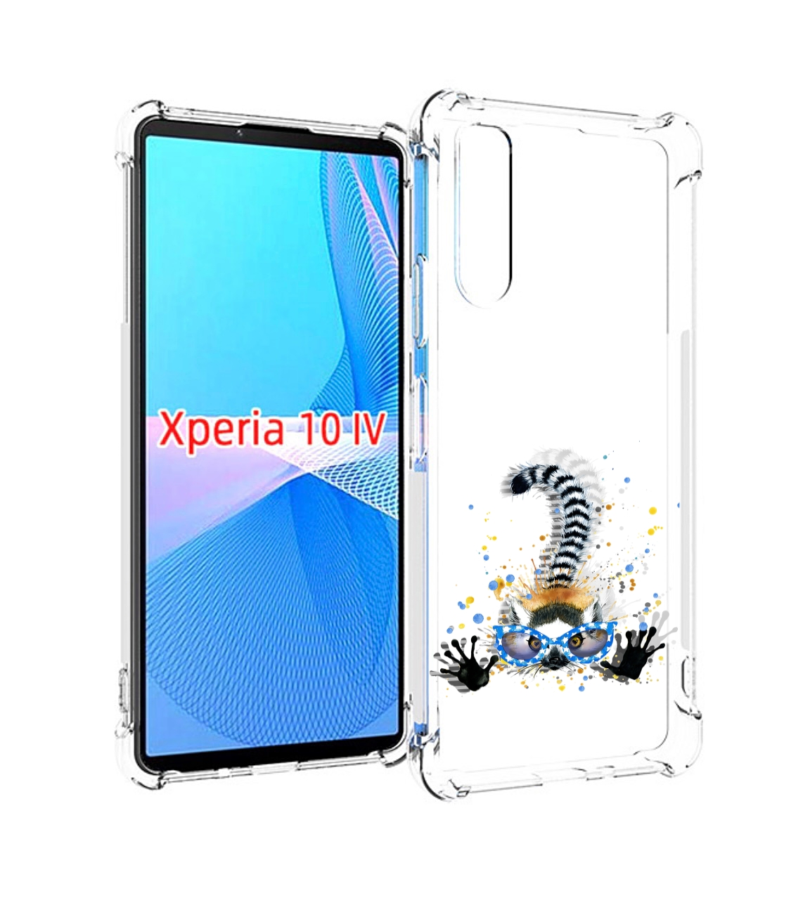 

Чехол MyPads лямур для Sony Xperia 10 IV (10-4), Прозрачный, Tocco
