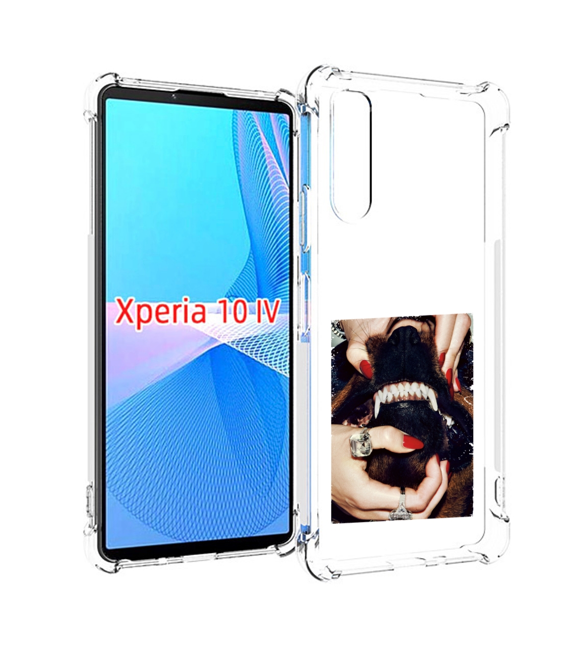 

Чехол MyPads маникюр для Sony Xperia 10 IV (10-4), Прозрачный, Tocco