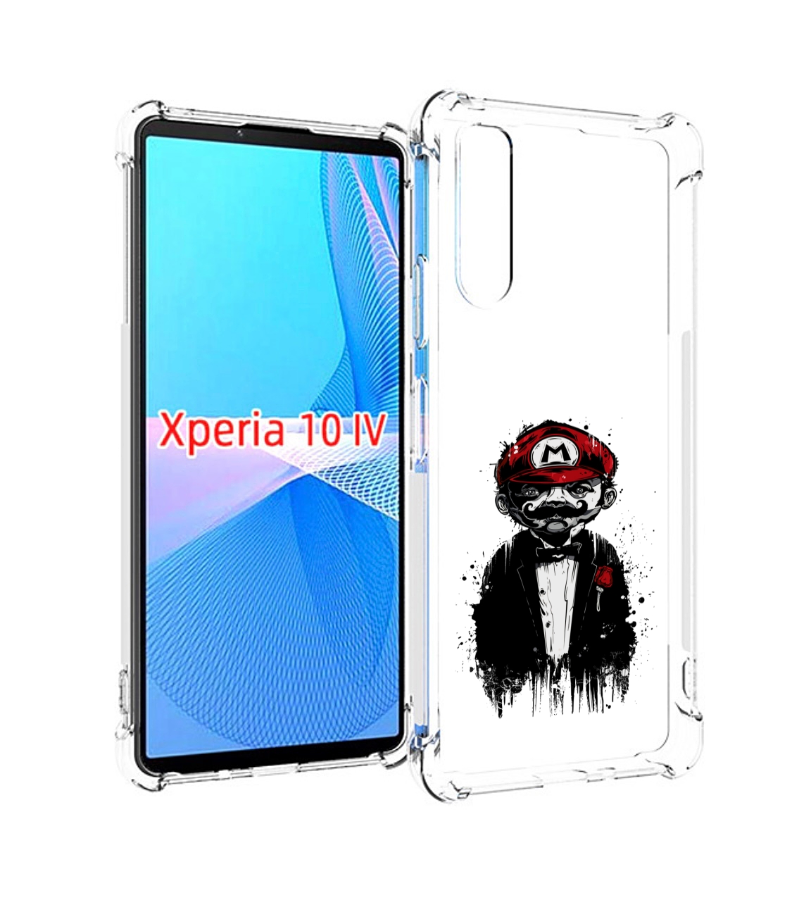 

Чехол MyPads марио для Sony Xperia 10 IV (10-4), Прозрачный, Tocco