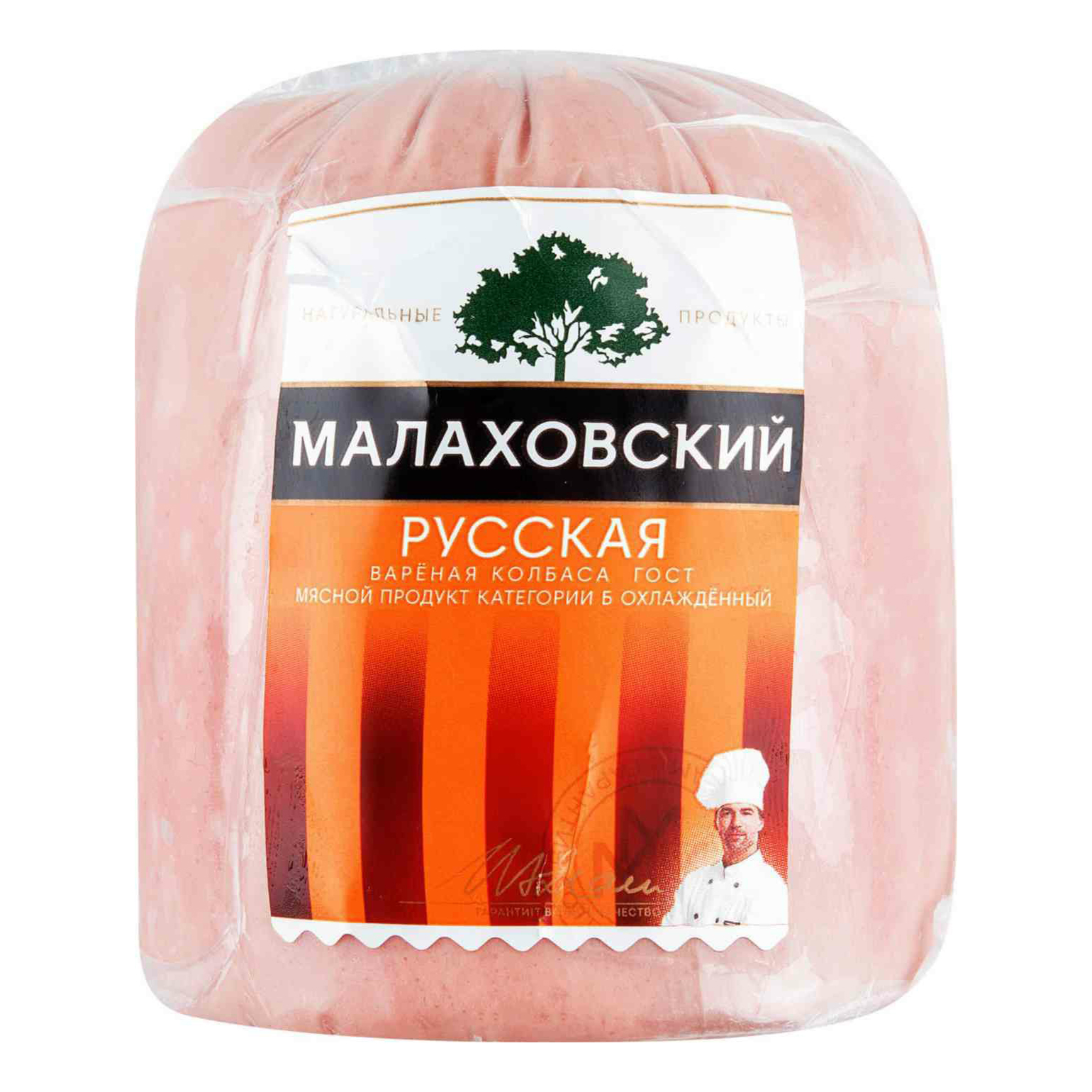 

Колбаса Малаховский Мясокомбинат Русская вареная 440 г