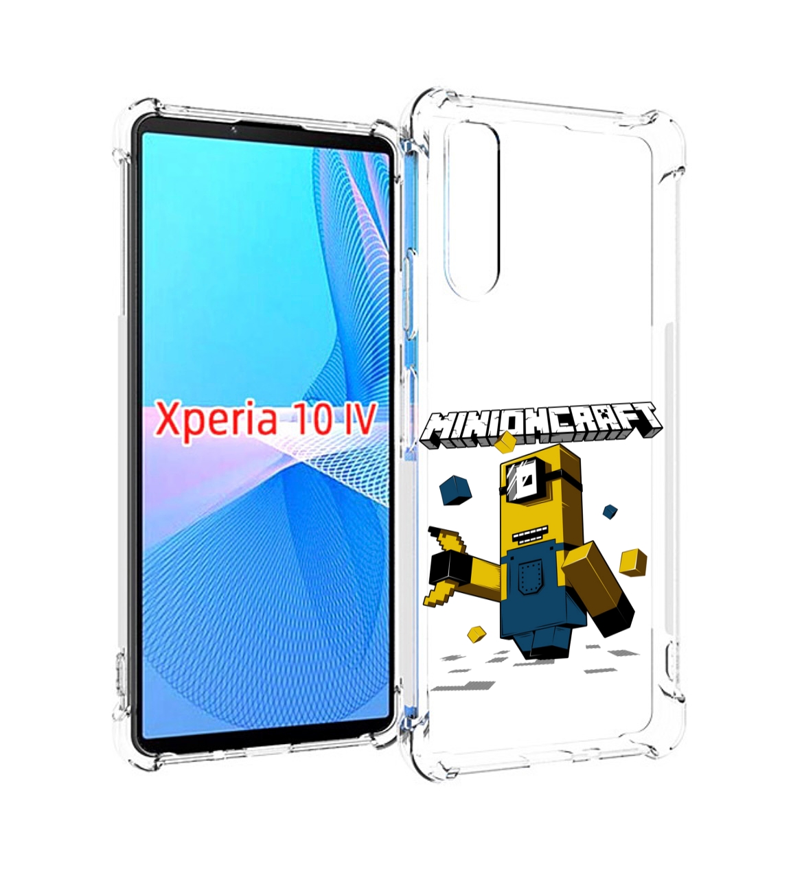 

Чехол MyPads миньон для Sony Xperia 10 IV (10-4), Прозрачный, Tocco