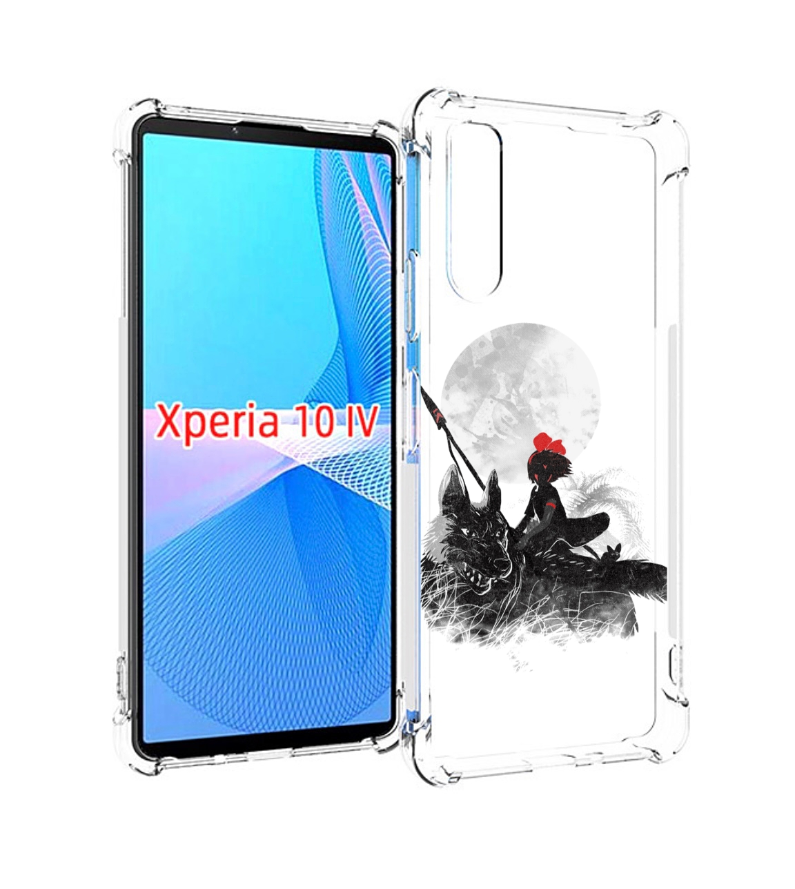 

Чехол MyPads мононоке для Sony Xperia 10 IV (10-4), Прозрачный, Tocco