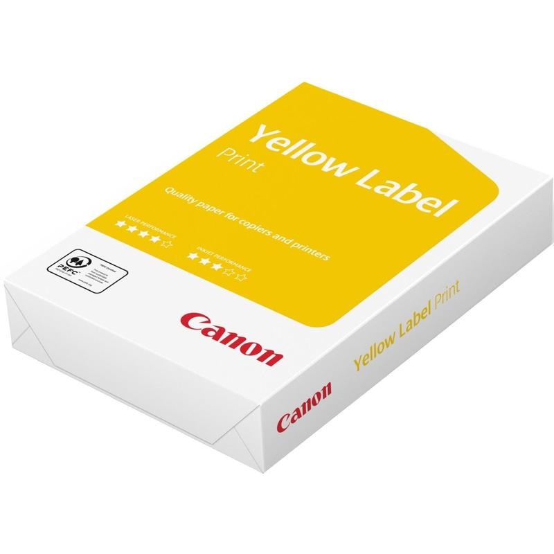 Бумага белая Canon OCE Yellow Label Print А4, 80 г/кв.м, 146% CIE пачка 500л. 100047836657 белый