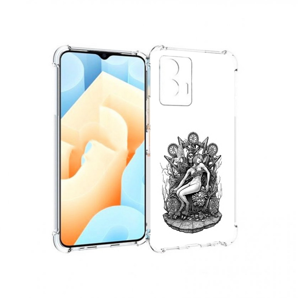 

Чехол MyPads Tocco для Vivo U5 девушка на троне (PT226979.416.309), Прозрачный, Tocco