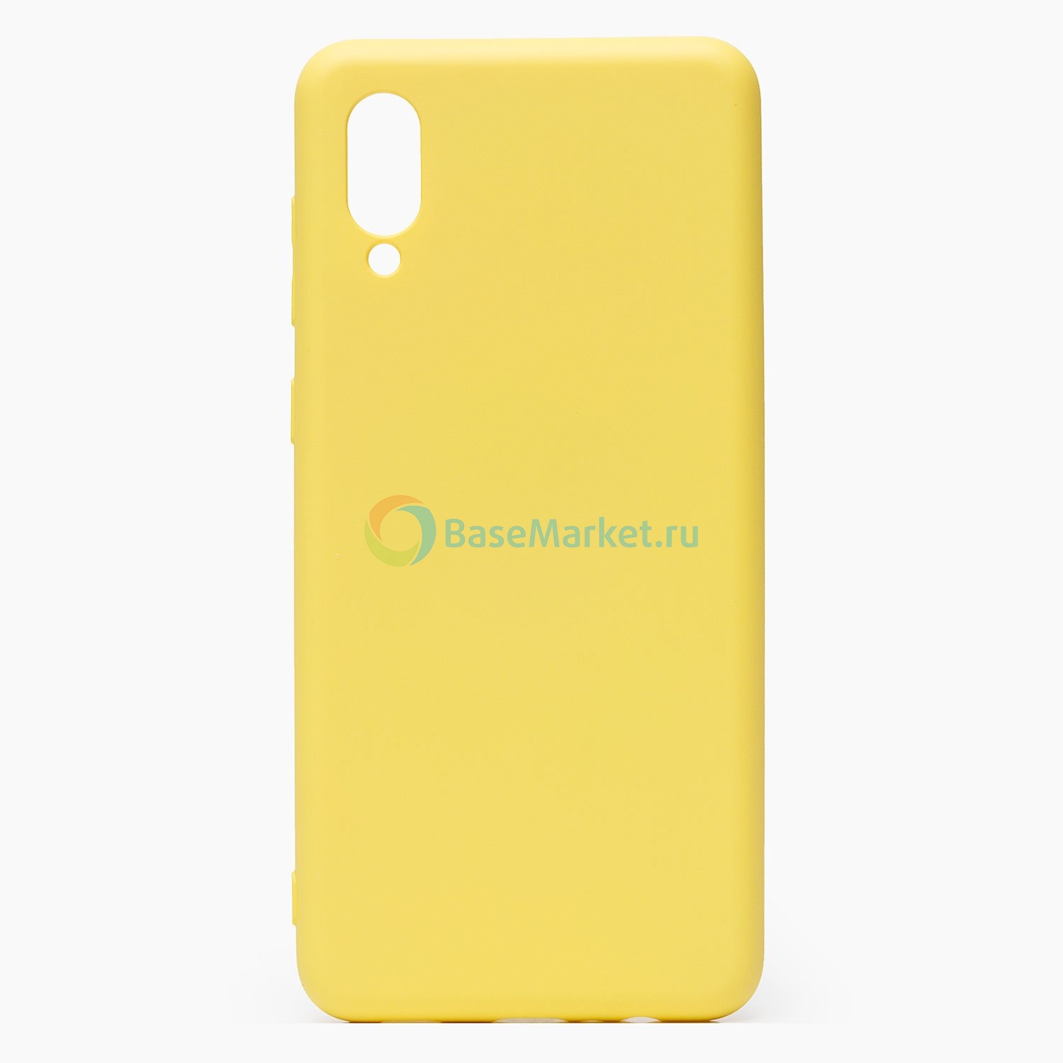 Чехол накладка Activ Full Original Design BaseMarket для Samsung A022F Galaxy A02 (желтый)
