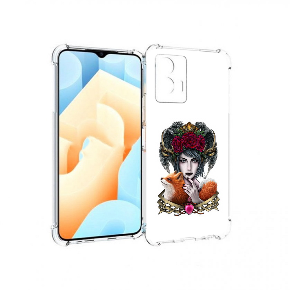

Чехол MyPads Tocco для Vivo U5 девушка с лисой (PT226979.416.314), Прозрачный, Tocco