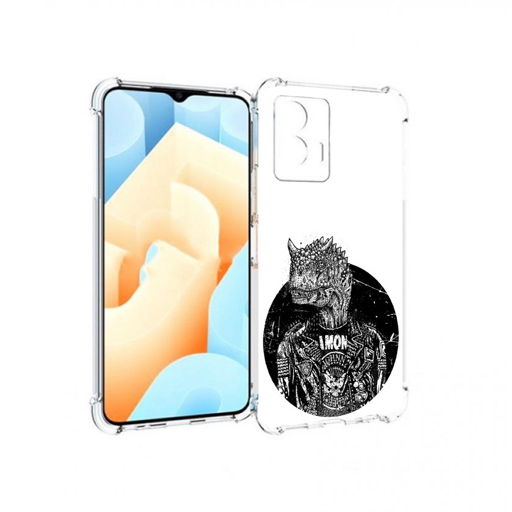 

Чехол MyPads Tocco для Vivo U5 динозавр в куртке (PT226979.416.328), Прозрачный, Tocco