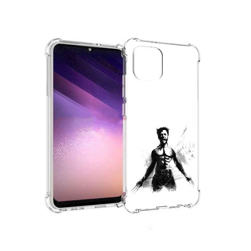 Чехол MyPads Tocco для Samsung Galaxy A03 росомаха (PT226903.537.587)