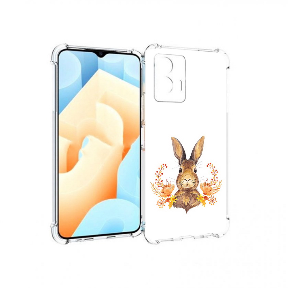 

Чехол MyPads Tocco для Vivo U5 зайка в цветах (PT226979.416.349), Прозрачный, Tocco