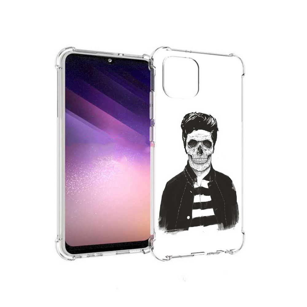 

Чехол MyPads Tocco для Samsung Galaxy A03 скелет (PT226903.537.604), Прозрачный, Tocco