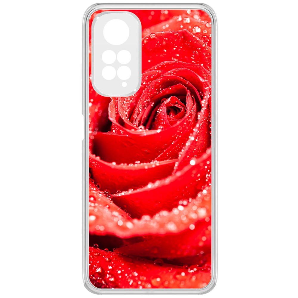 

Чехол-накладка Роза для Xiaomi Redmi Note 11S, Прозрачный