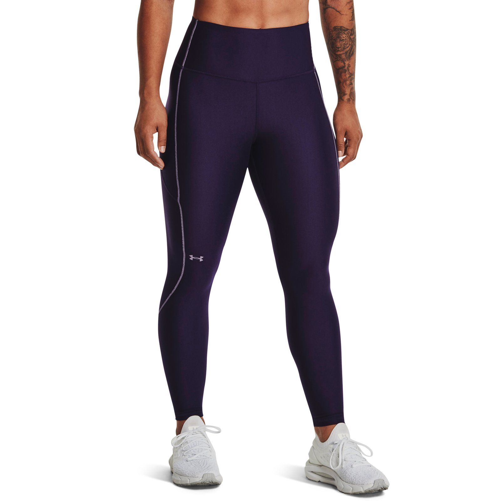 фото Спортивные леггинсы женские under armour 1369894-570 фиолетовые s/m