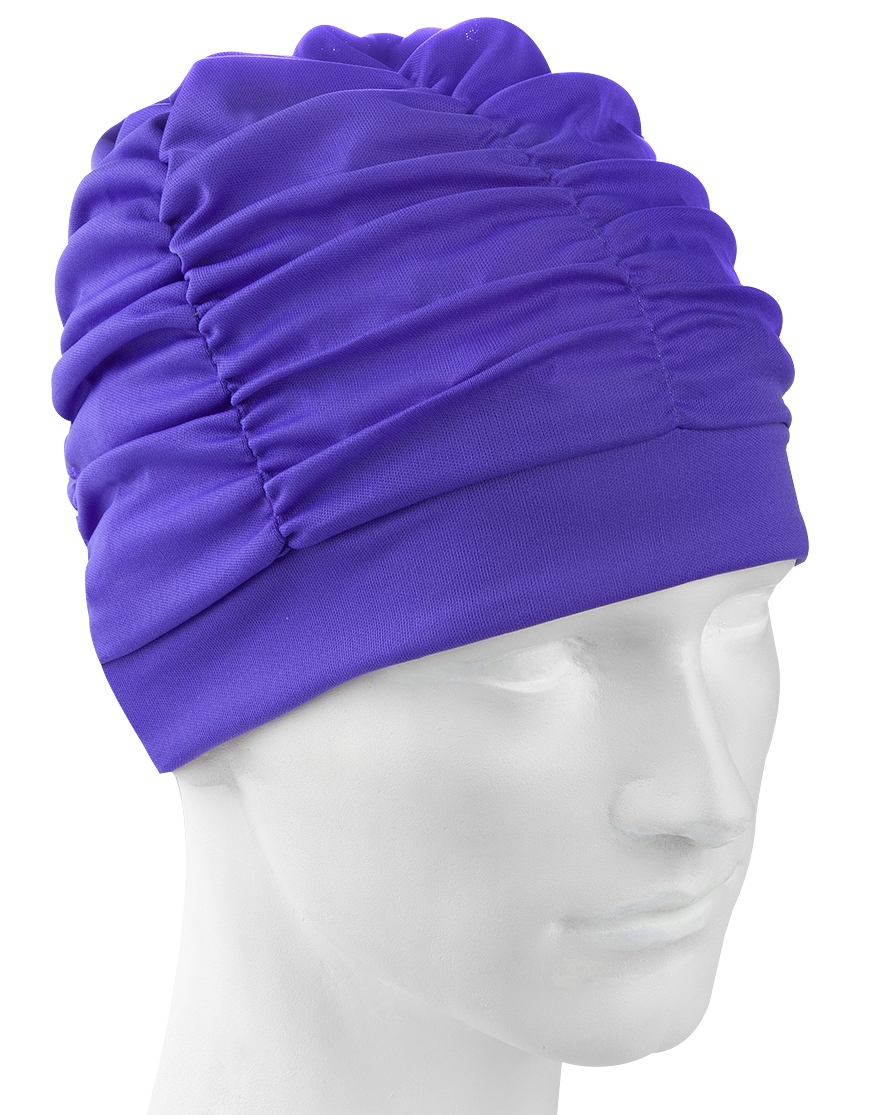 Объемная шапочка для плавания Mad Wave Lux Shower, цвет Фиолетовый (11W)