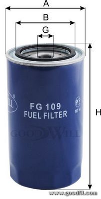 

Топливный фильтр GOODWILL FG 109