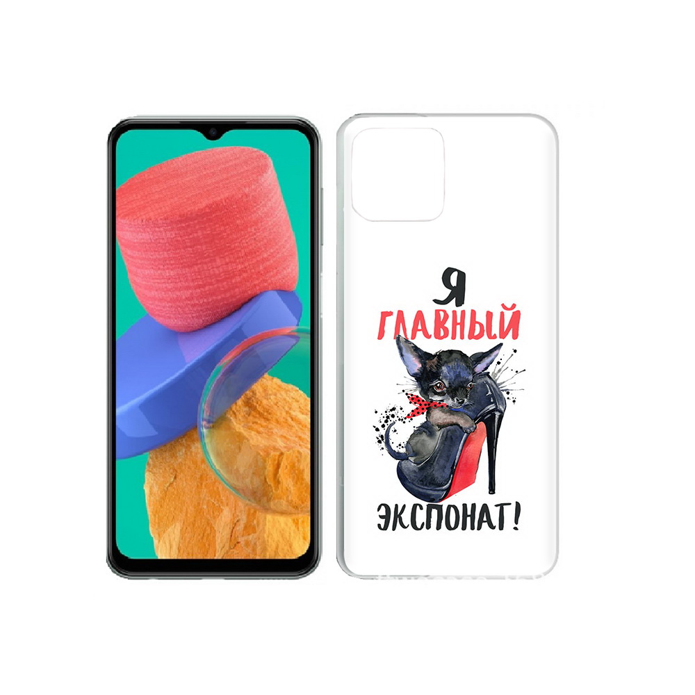 

Чехол MyPads Tocco для Samsung Galaxy M33 главный экспонат (PT227322.603.288), Прозрачный, Tocco