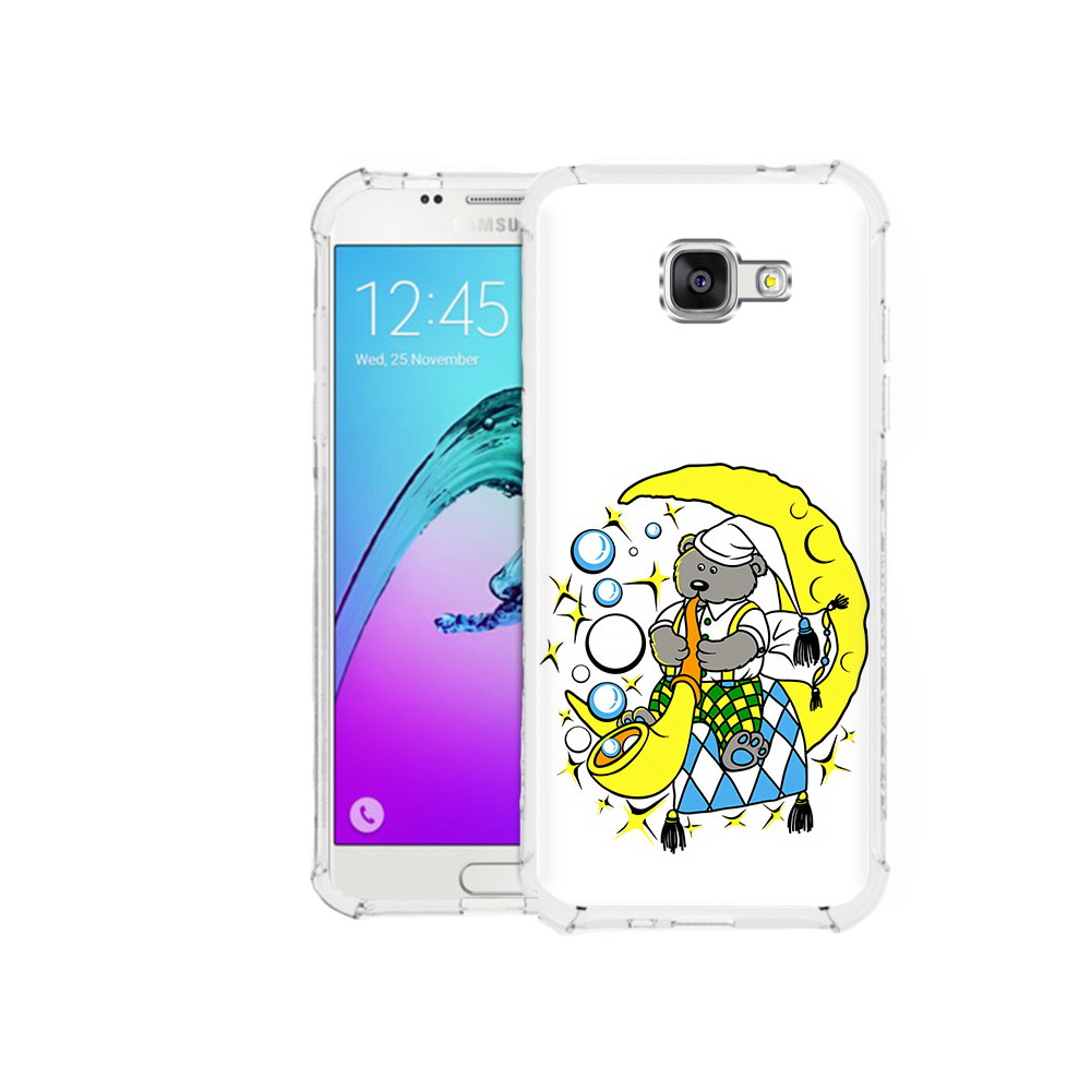 

Чехол MyPads Tocco для Samsung Galaxy A5 (2016) Сырная луна (PT25252.581.167), Прозрачный, Tocco