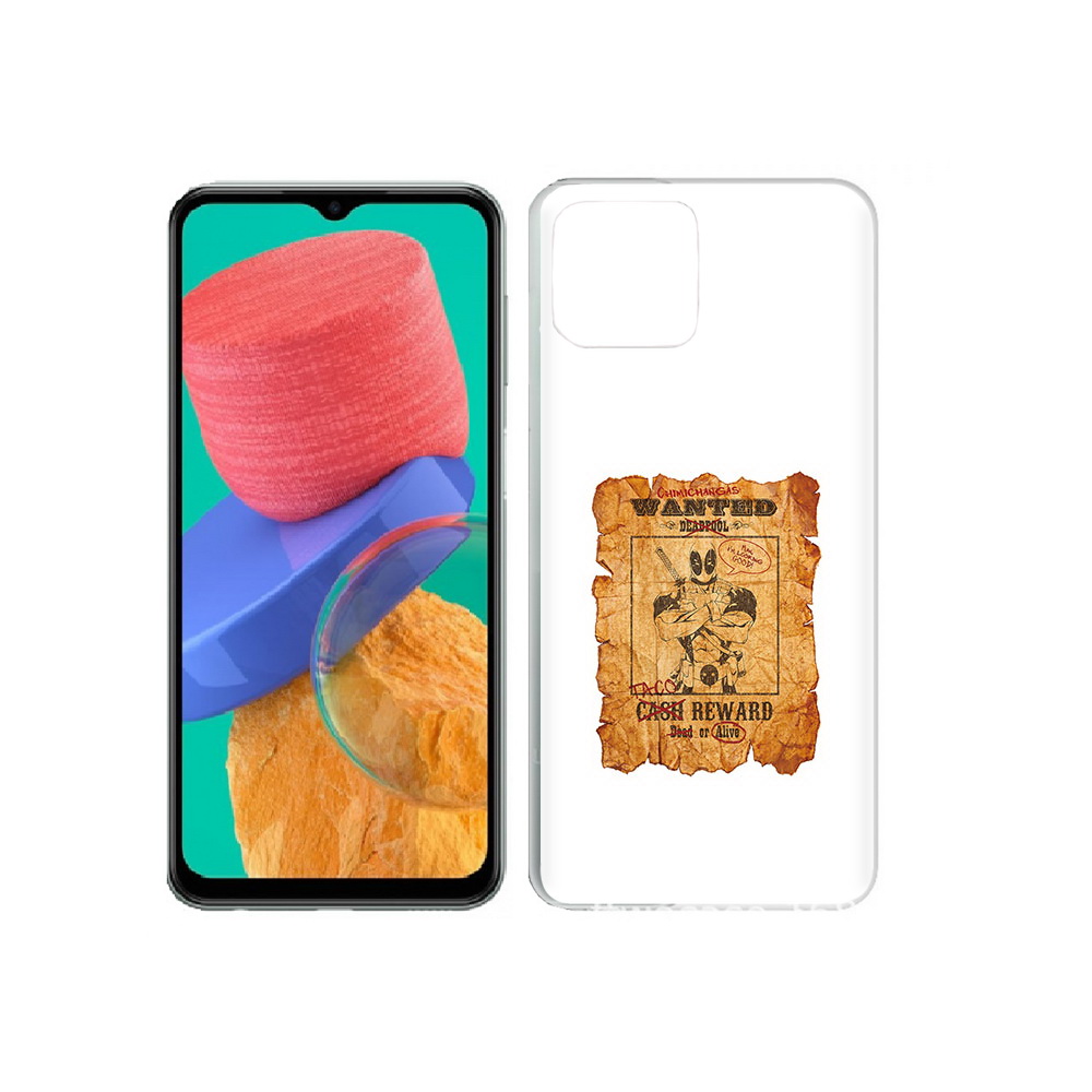 

Чехол MyPads Tocco для Samsung Galaxy M33 дедпул (PT227322.603.317), Прозрачный, Tocco