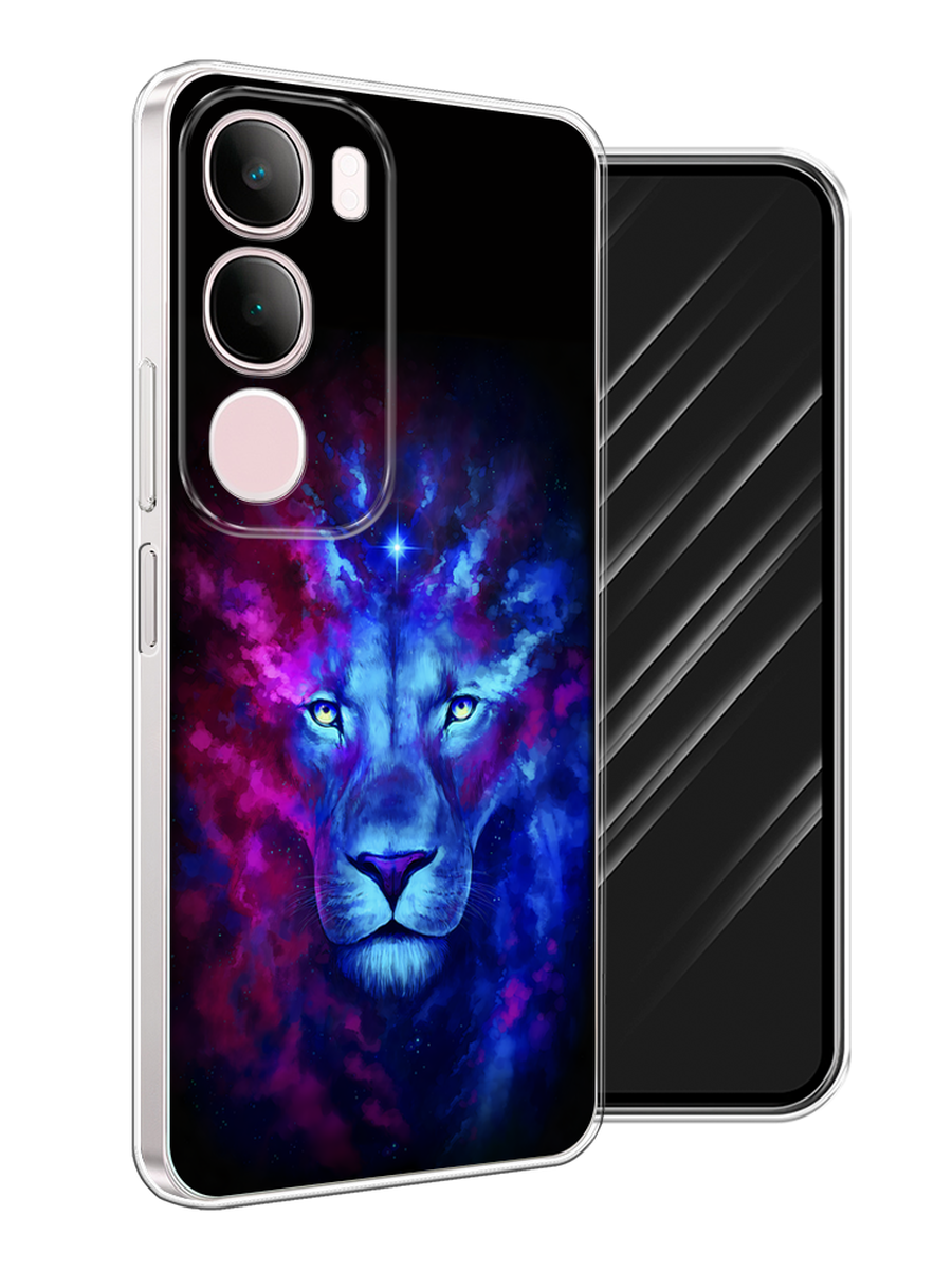 

Чехол Awog на Vivo Y19s "Космический лев", Голубой, 2612350-1