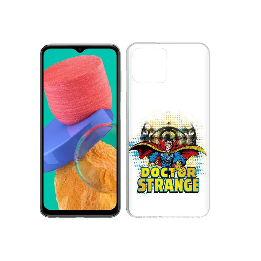 

Чехол MyPads Tocco для Samsung Galaxy M33 доктор стренж рисунок (PT227322.603.335), Прозрачный, Tocco