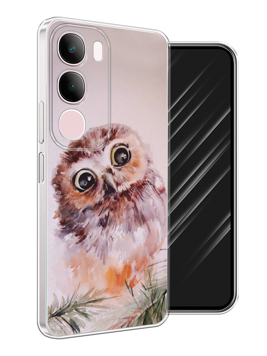 

Чехол Awog на Vivo Y19s "Сова на розовом", Розовый;коричневый, 2612350-1