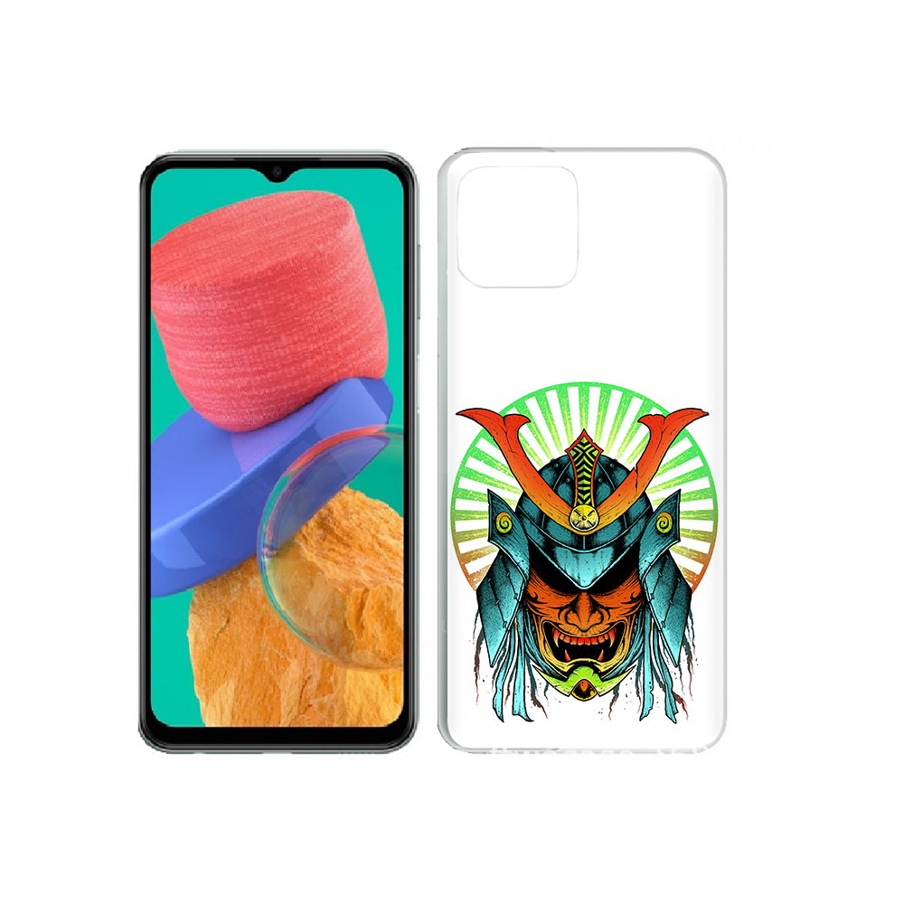 

Чехол MyPads Tocco для Samsung Galaxy M33 ешимитсу рисунок (PT227322.603.345), Прозрачный, Tocco