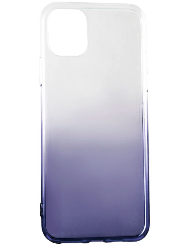 

Чехол защитный TPU LuxCase для Apple iPhone 11 Pro Max, Градиент чёрный №1, 1,5 мм, Прозрачный